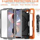 FANSONG Case for iPro 12.9 inch 2022 2021 2020 2018, Cover for iPad Pro 6th 5th 4th 3rd Gen Shockproof with Screen Protector Pencil Holder 360° Stand Handle Shoulder Strap Heavy for iPad Pro 12.9 inch