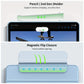 For IPad Case Transparent Acrylic Material Bending Resistant Detachable 720° Rotation TPU Silicone Soft Edge Case For IPad 2022 M2 Pro 11 Ipad 10.2 Inch Ipad 7th 8th 9th Generation 2021 Case Can Be Adsorbed On The Refr