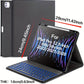 For IPad Pro 12.9 Inch Case With Keyboard Compatible For IPad 12.9-inch 2022/2021/2020 (6th/5th/4th Gen) With Pencil Holder, Smart Folio Tablet Cover With 7 Color Backlit Detachable Wireless Keyboard