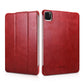 Handmade Shockproof Vintage Genuine Leather Folio Case for iPad Pro 11 inch