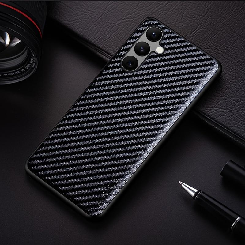 Carbon Fibre Shockproof Slim Case For Samsung Galaxy S23 S22 S21 FE Plus Ultra Non-Slip Full Body Protective Phone Case