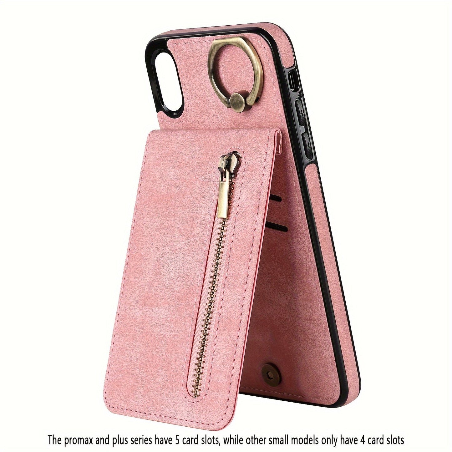 Luxusy Retro Faux Leather Phone Case For IPhone 15/14/13/12/11 Pro Max 13 Mini 12 Mini XS Max XR 7/8 Plus Fashion Upholstered Shockproof Cover With Ring Holder Protect Cover