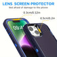 Case For IPhone 14 Plus Case (6.7") With Glass Screen Protector + With Magnetic Conversion Kit, Heavy Duty Drop Protection Full Body Rugged Shockproof Military Protective Tough Durable Cover