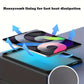 TPU Soft flip Case for iPad 10.2 Inch 7th 8th 9th Generation - Honeycomb Heat Dissipation, Smart Hibernation Wake Up, Lightweight Anti-Fingerprint - Full Wrap Protection