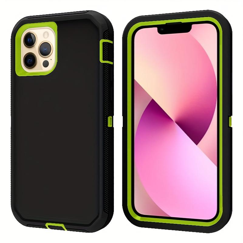 For IPhone 15/15 Pro/Plus/Promax/Ultra Case, Heavy Duty Drop Protection, Full Body Rugged Shockproof Dustproof 3 Layers Rugged Protective Phone Case