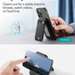 New Product Promotion Magnetic Card Holder Leather Wallet For Back Of Phone leather magnetic card holder