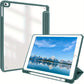 Premium Case For IPad Air 1/Air 2/Air 3/Air 4/Air 5, For IPad 5th/6th/7th/8th/9th/10th Generation, For IPad Pro 12.9 Inch 2020/2021/2022, For IPad Pro 11 Inch 2018/2020/2021/2022 With Pen Holder,  Shockproof Cover W/Clear Transparen