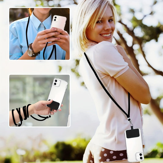 Universal Cell Phone Lanyard, Lanyard For Phone With Adjustable Nylon Neck Strap With Most Smartphones Phone Tether Can Be Combined With Any Phone Case