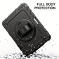 Suitable For IPad Air4/5 10.9 Protective Case New Design For IPad 10.9 Inch 2020/2022 Silicone PC With Adsorption Pen Slot Design 360° Rotatable Stand With Hand Strap Adjustable Shoulder Strap Drop-proof For IPad Air4/5