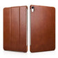 Handmade Shockproof Vintage Genuine Leather Folio Case for iPad Pro 11 inch