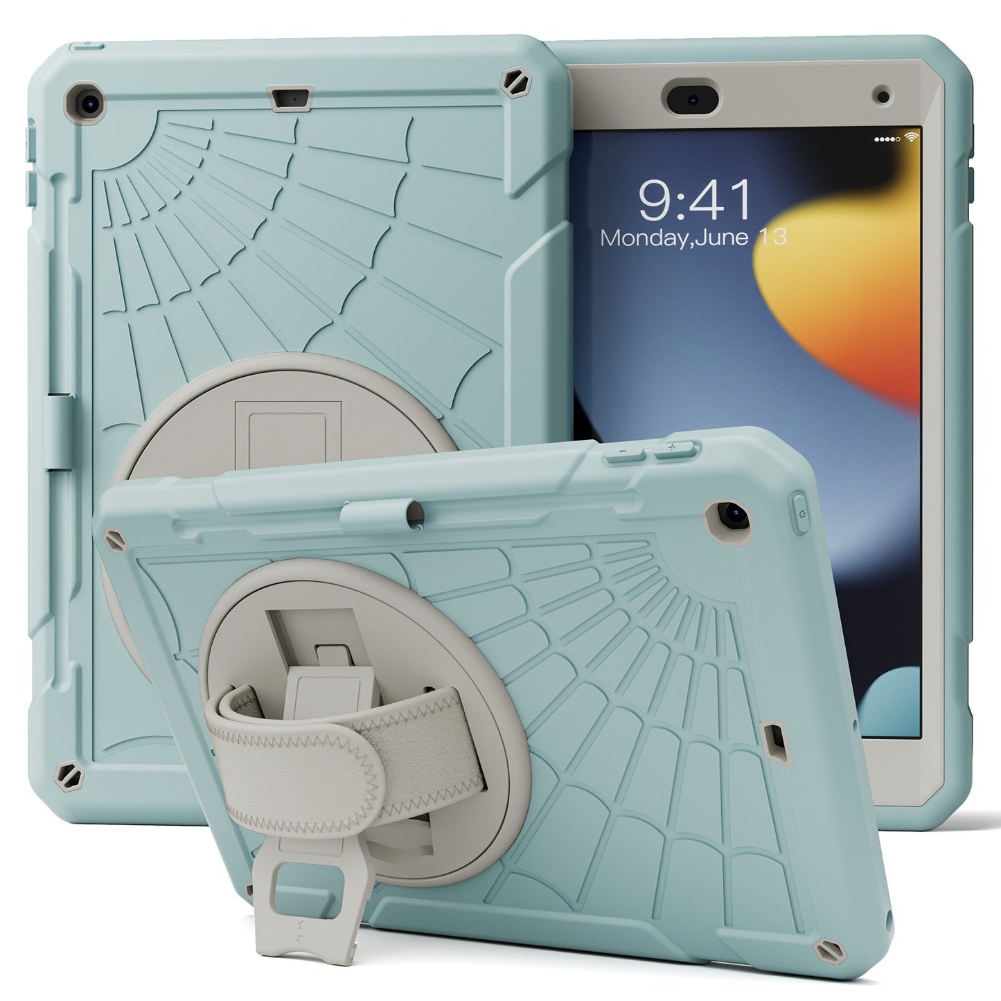 Protective Case For IPad 9th Generation 2021/ IPad 8th Generation 2020/ IPad 7th Generation 2019, Black