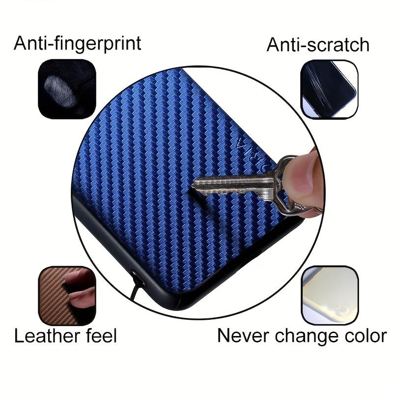 Carbon Fibre Shockproof Slim Case For Samsung Galaxy S23 S22 S21 FE Plus Ultra Non-Slip Full Body Protective Phone Case