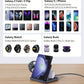 Foldable 3 In 1 Wireless Charger For Samsung Galaxy Z Fold 5 4 Flip 4 S23 S21 NOTE Series 3 In 1 Fast Charging Station For Galaxy Watch 6/5/4/3 Series Active 1/2 Galaxy Buds2 Pro Live