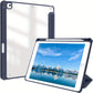 Premium Case For IPad Air 1/Air 2/Air 3/Air 4/Air 5, For IPad 5th/6th/7th/8th/9th/10th Generation, For IPad Pro 12.9 Inch 2020/2021/2022, For IPad Pro 11 Inch 2018/2020/2021/2022 With Pen Holder,  Shockproof Cover W/Clear Transparen