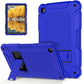 Shockproof Rugged Protective Cover Case for Samsung Galaxy Tab A9+/ A9 Plus 2023 Release 11 Inch (Model SM-X210/X216/X218) with Kickstand, Black and Turquoise
