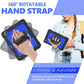iPad Pro 12.9 inch Case 6th 2022 2021 5th Generation iPad Pro 12.9 Inch 2020 4th Gen with Screen Protector Pencil Holder Kids Shockproof Rugged Silicone Cover 360 Stand Hand Strap Black