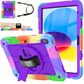 For IPad 10th Generation Case 10.9 Inch 2022 - With Screen Protector, 360 Rotating Stand & Pencil Holder Hand & Shoulder Strap Shockproof IPad 10th Generation Case (iPad 10th Gen), Black