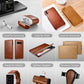 Handmade Shockproof Vintage Genuine Leather Folio Case for iPad Pro 11 inch