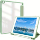 Premium Case For IPad Air 1/Air 2/Air 3/Air 4/Air 5, For IPad 5th/6th/7th/8th/9th/10th Generation, For IPad Pro 12.9 Inch 2020/2021/2022, For IPad Pro 11 Inch 2018/2020/2021/2022 With Pen Holder,  Shockproof Cover W/Clear Transparen