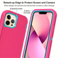 Heavy Duty 3-Layer Rugged Phone Case for iPhone 17/17 Pro/Plus/Pro Max/Ultra, Full Body Shockproof Dustproof Drop Protection Cover
