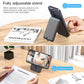 Vegan Leather Phone Wallet Stand Magnetic Card Wallet Organizer Card Holder Secure Design for iPhone mobile magnetic card holder