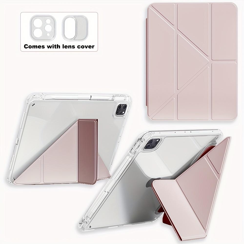 Transparent Acrylic With Pen Slot Protective Case For IPad Pro 11, Pro 12.9, Air 5th Generation, Air 4, 10.9, 10th Generation IPad, 9th Generation, 10.2-inch, 8th Generation, 7th Generation，Air 2, Air 3, Pro 10.5-inch, Mini