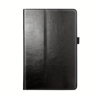 Case For Samsung Galaxy Tab A9+/A9 Plus 11 Inch 2023 Model (SM-X210/X216/X218), Premium Pu Leather Folio Cover With S Pen Holder & Hand Strap With Auto Wake/Sleep, (Note: Only Fits This Model Of Case, Tablet And Pen Not Included)