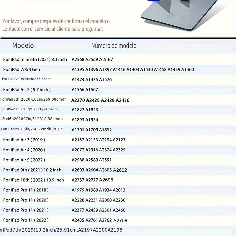 For IPad 10.2 Air 5 4 3 2 Case With Pencil Holder For IPad 9.7 6th 7th 8th 9th 10th Generation Case 2022 Pro 11 12 9 2021 Mini 6 With Pen Slot