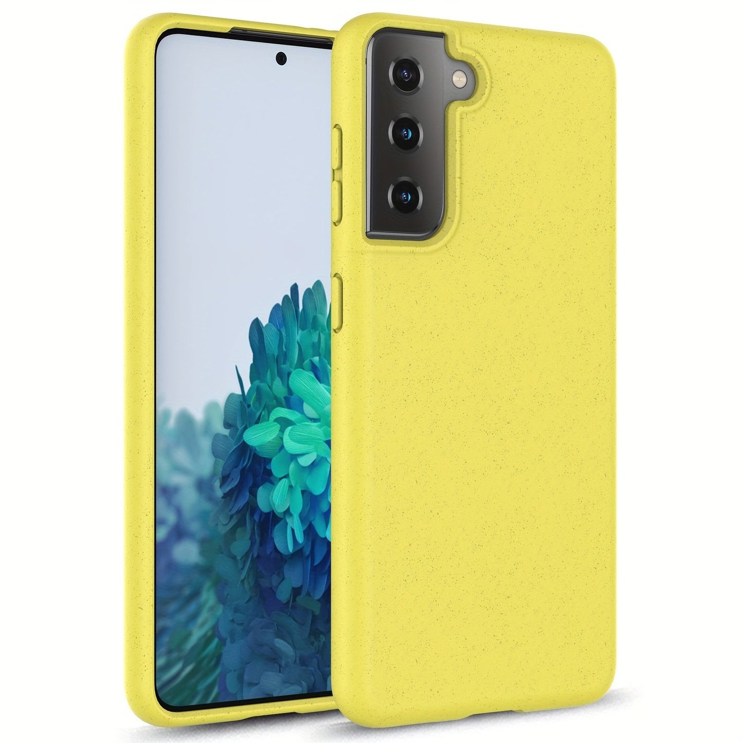 2 Pcs Eco Mobile Phone Case For Samsung For Galaxy A14 5G A23 4G 5G A54 5G S21 S22 S23 Plus Ultra Green Organic Vegan