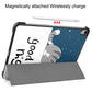 Colour printing Flip PU Tablet Cases Leather Smart For ipad air 13 Pro 13 2024 Design Case with Pencil Holder