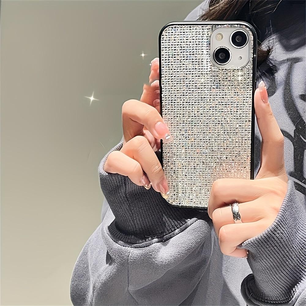 Luxury Brand Glitter Sequin Phone Case for iPhone 14/11/12/13 Pro - Sparkle and Shine with Style!