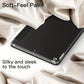 For IPad Air 5/4 (2022/2020 Models) With Pen Holder, Support For Second Pencil Charge, Slim Tablet Case With Soft TPU Back, Automatic Wake/sleep