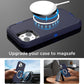 Case For IPhone 14 Plus Case (6.7") With Glass Screen Protector + With Magnetic Conversion Kit, Heavy Duty Drop Protection Full Body Rugged Shockproof Military Protective Tough Durable Cover
