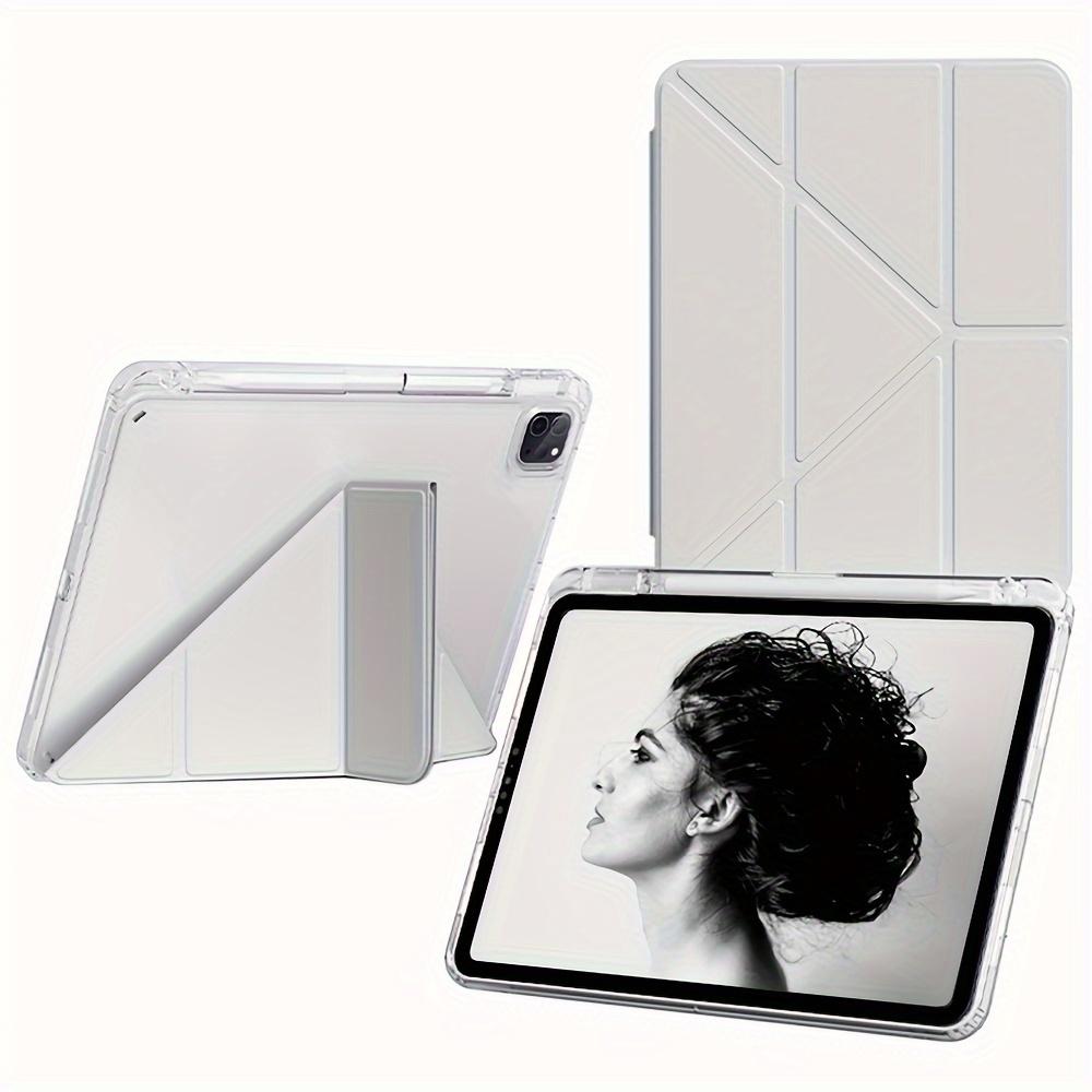 Transparent Acrylic With Pen Slot Protective Case For IPad Pro 11, Pro 12.9, Air 5th Generation, Air 4, 10.9, 10th Generation IPad, 9th Generation, 10.2-inch, 8th Generation, 7th Generation，Air 2, Air 3, Pro 10.5-inch, Mini