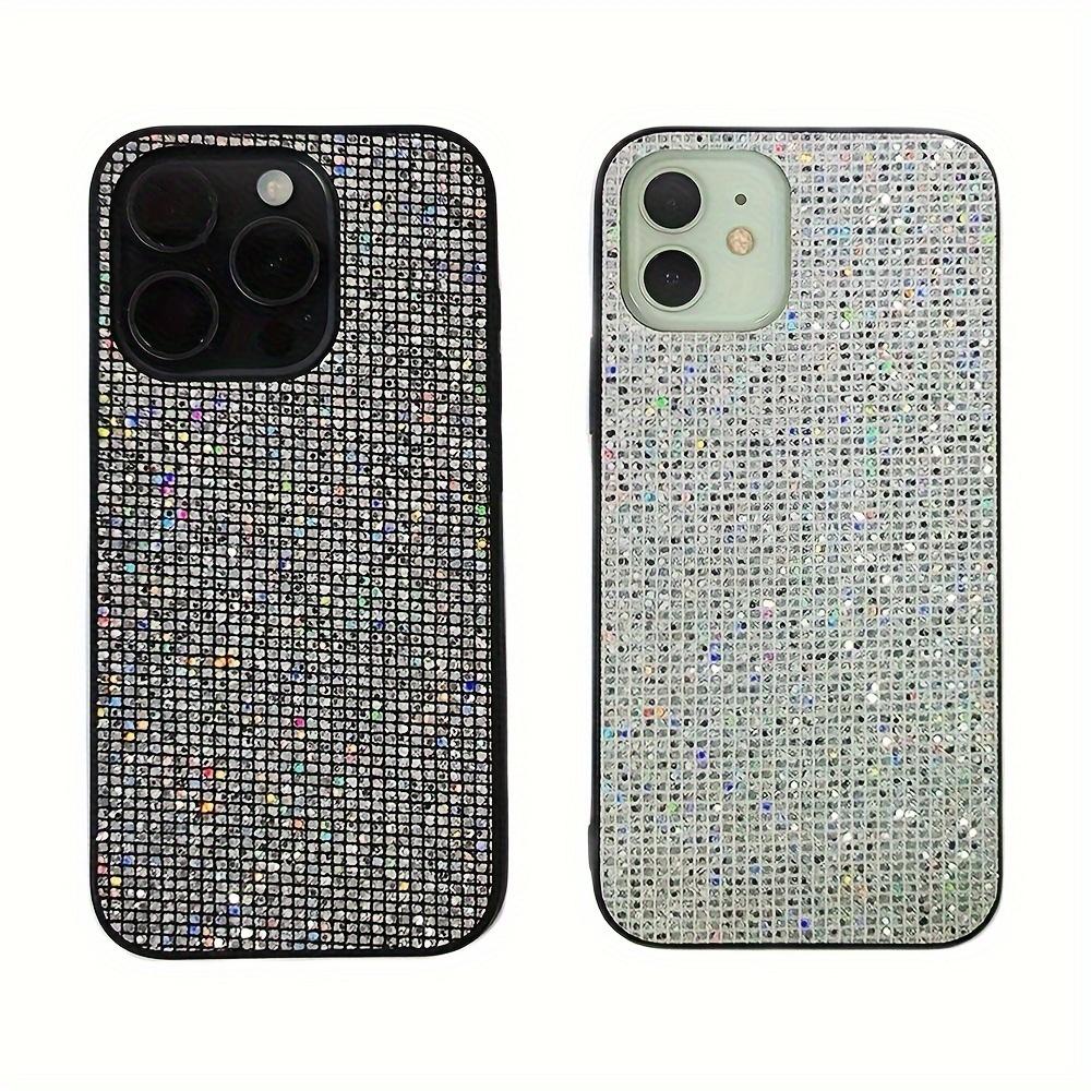Luxury Brand Glitter Sequin Phone Case for iPhone 14/11/12/13 Pro - Sparkle and Shine with Style!