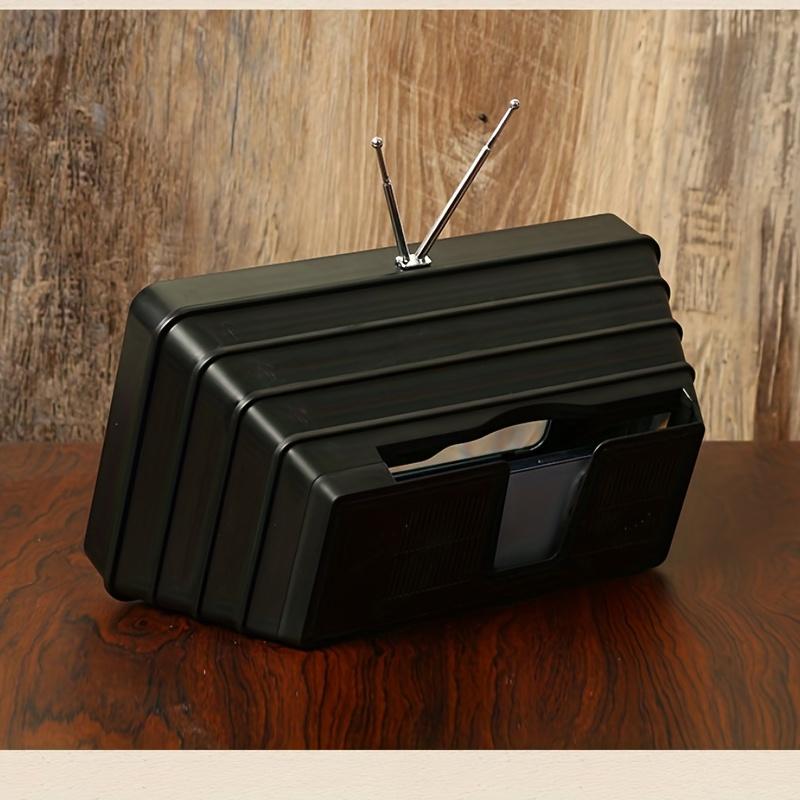 Retro TV Mobile Phone Screen Amplifier - Desktop Bracket for Students, Lazy Viewing, and Magnification