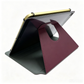 Universal Wine Red Adjustable Tablet Case | Multi-Angle Foldable Stand Protective Cover for All iPad Models