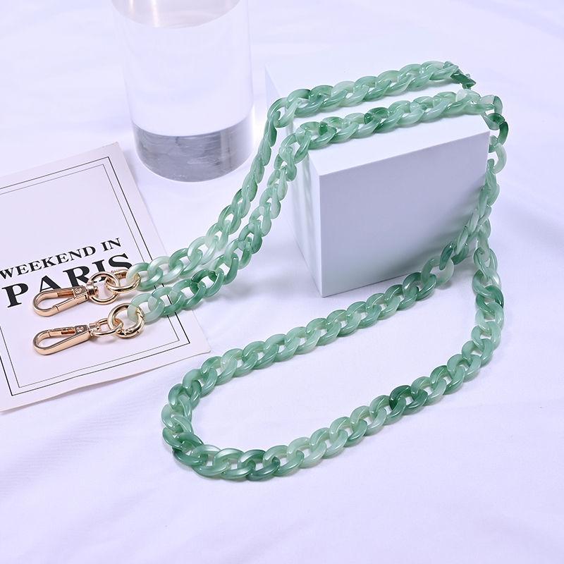 Stylish Red Oblique Chain Net Mobile Phone Case - Double-Use Anti-Lost & Anti-Fall Protection for Women