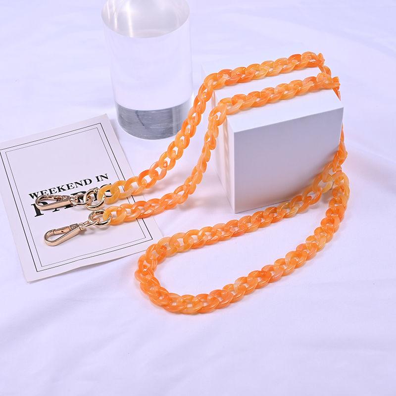 Stylish Red Oblique Chain Net Mobile Phone Case - Double-Use Anti-Lost & Anti-Fall Protection for Women