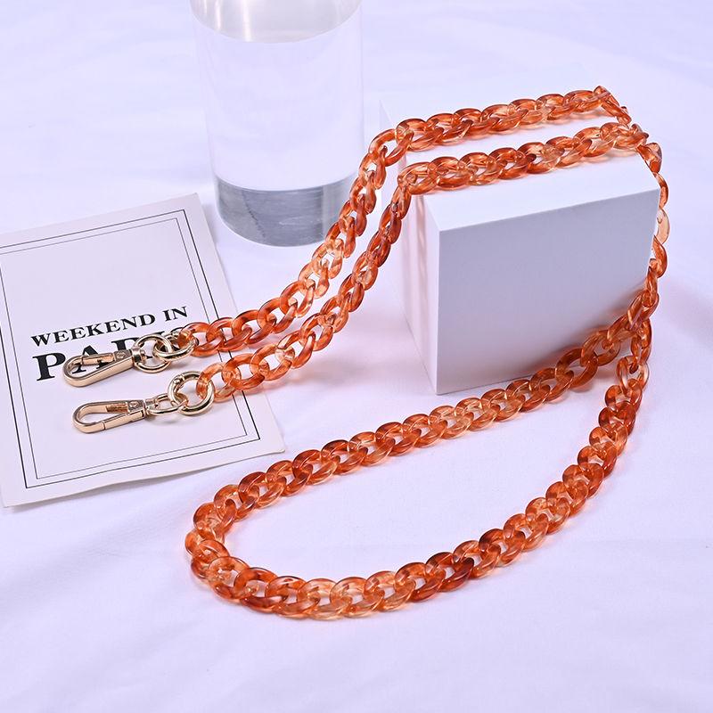 Stylish Red Oblique Chain Net Mobile Phone Case - Double-Use Anti-Lost & Anti-Fall Protection for Women