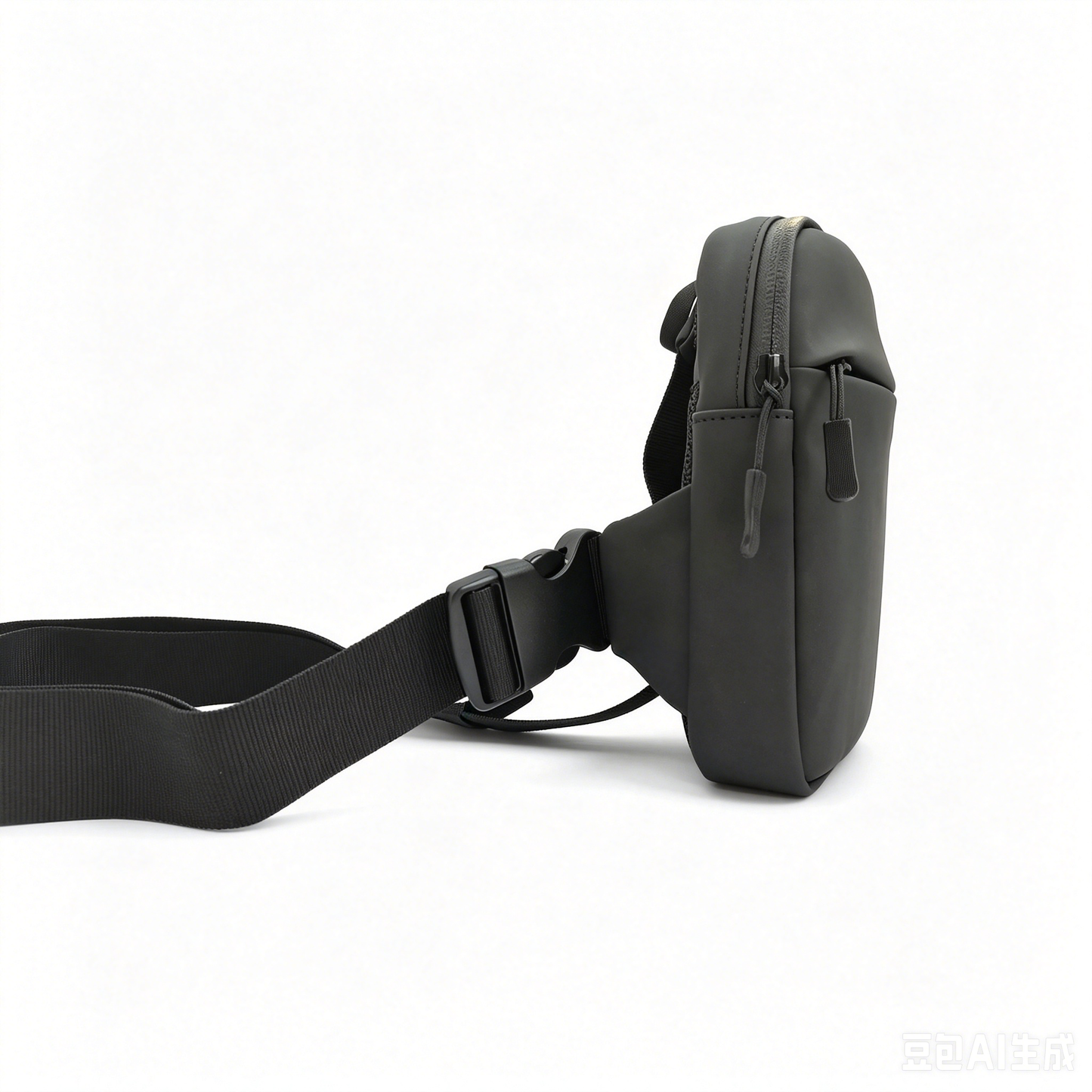 Waterproof Mini Crossbody Phone Bag, Simple Solid Color Waist Pouch - FANSONG