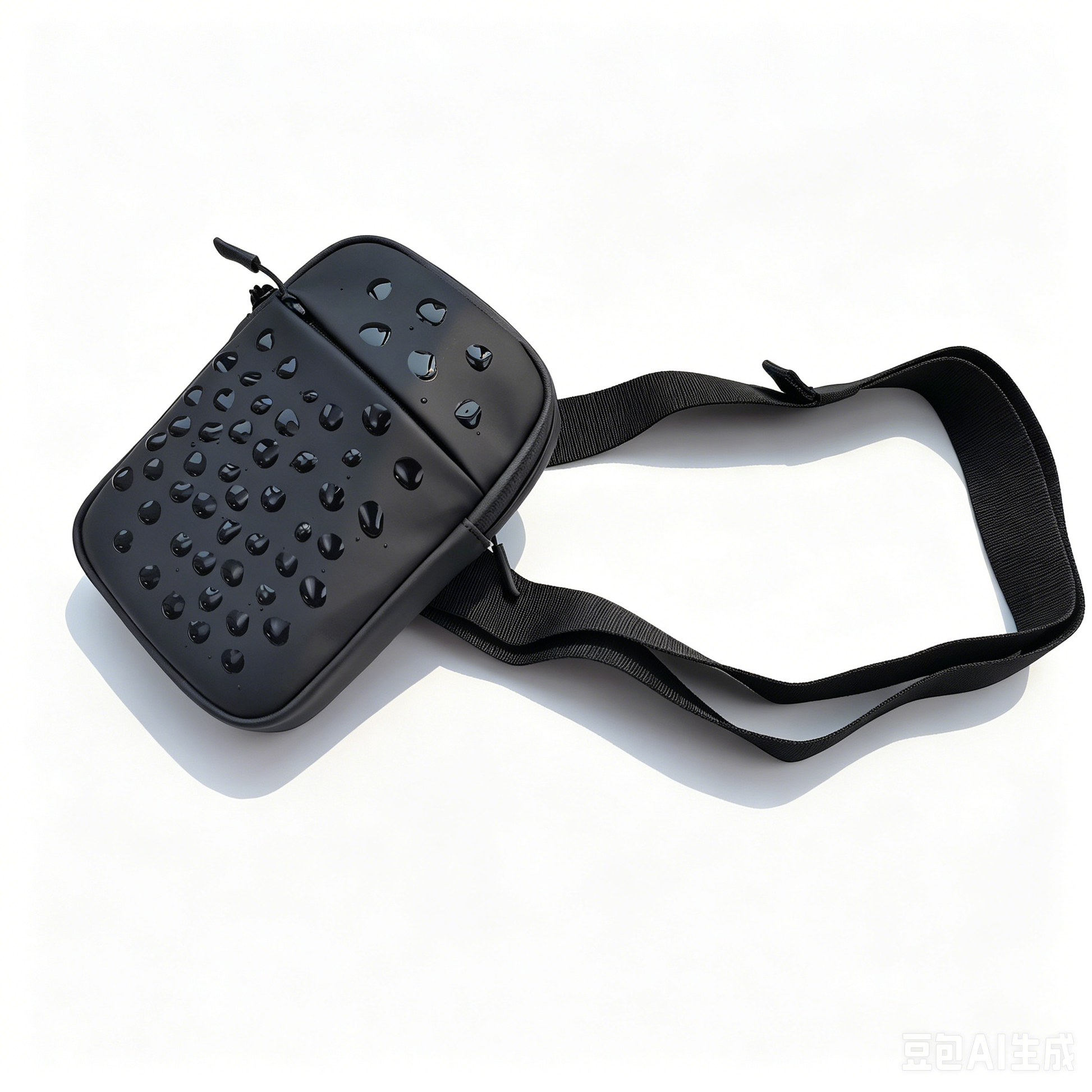 Waterproof Mini Crossbody Phone Bag, Simple Solid Color Waist Pouch - FANSONG
