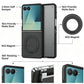 2.0mm Silver Shield Skin-Feel Magnetic Case for Samsung Z series, 360° Rotatable Stand