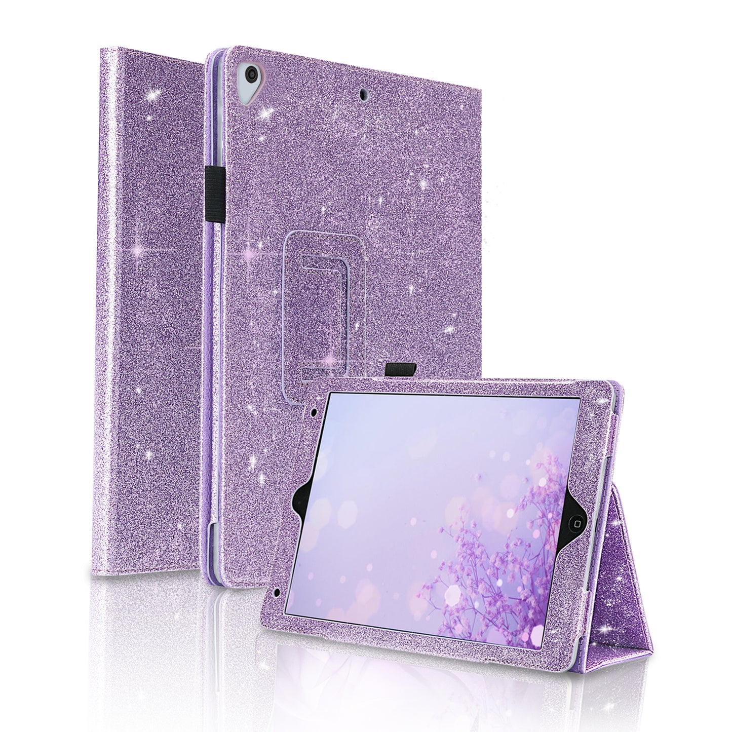 iPad 9.7 inch Case,Magnetic Closure PU Leather Smart Cover