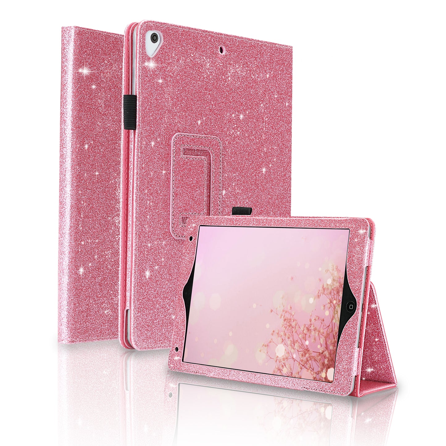 iPad 9.7 inch Case,Magnetic Closure PU Leather Smart Cover