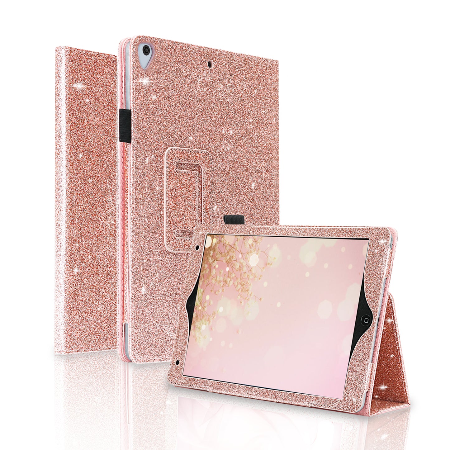 iPad 9.7 inch Case,Magnetic Closure PU Leather Smart Cover