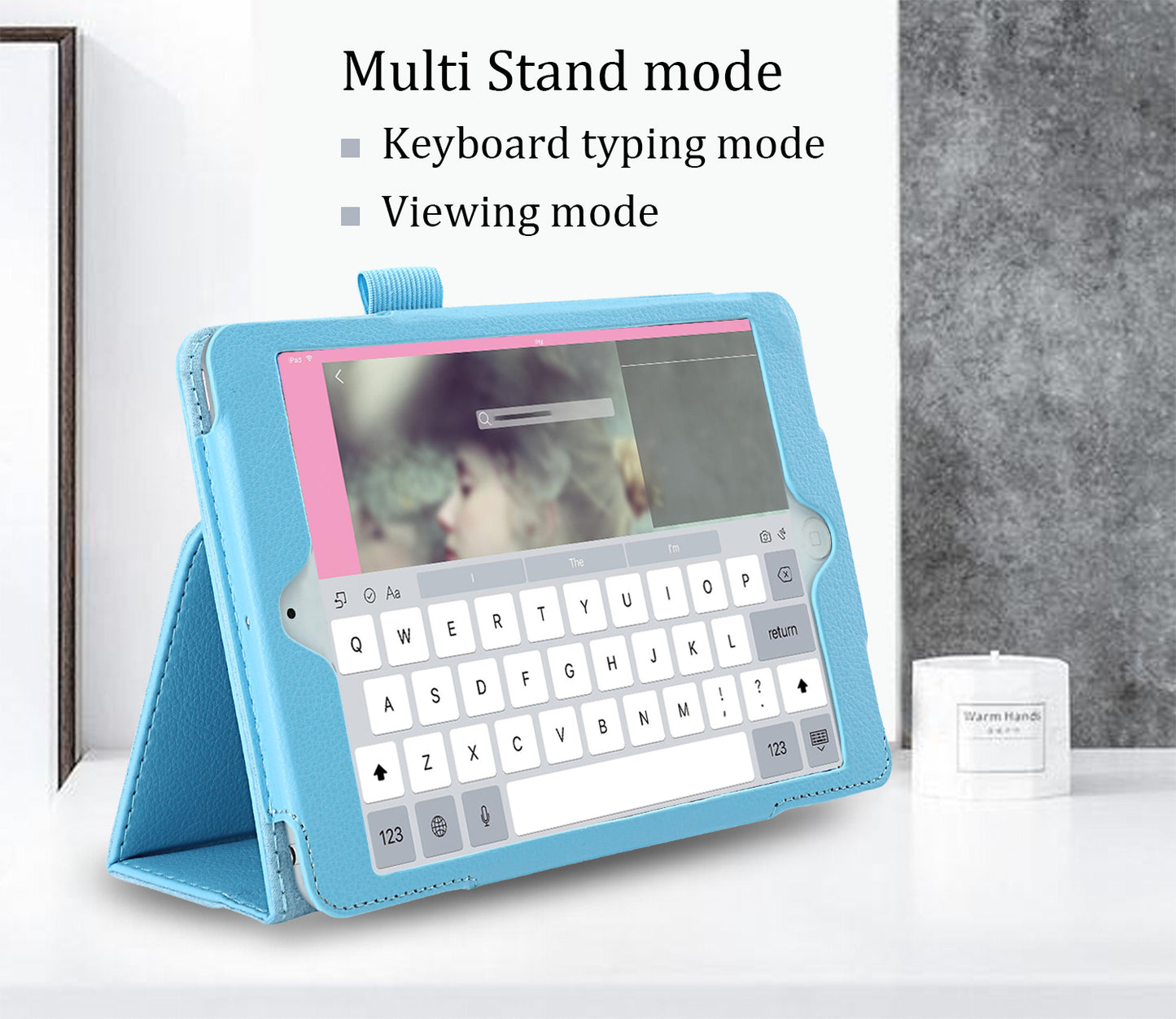 iPad 9.7 inch Slim Bifold Stand Smart Cover for iPad 2/3/4