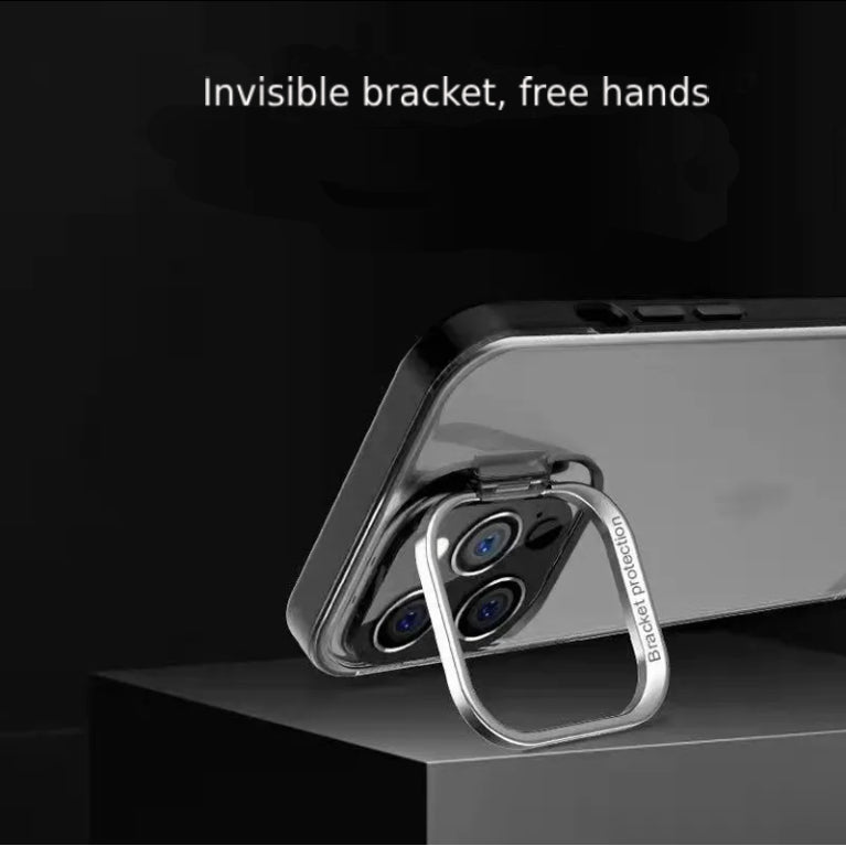 2022 Newest Upgraded Metal Protective Lens Protector Bracket Phone Case for iPhone 12 Pro max Case