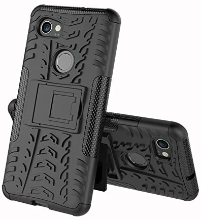 Google Pixel 2 Case Rugged Rubber Hybrid Shockproof Case Cover