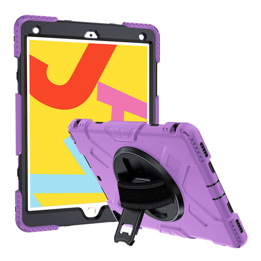 Cases for 10.2 inch with 360 Degree Rotate Hand Strap Stand Cover